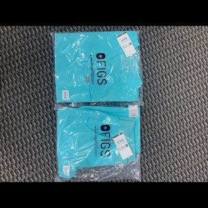 Figs Scrubs (Fresh Aqua) NWT